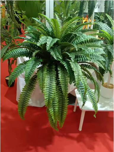 28/58/88 Leaves Artificial Boston Fern Large Hanging Plants For Home Decor